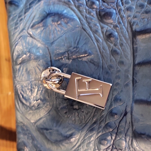 Croc print Furla shoulder bag - Picture 3 of 9